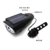 Yt-gc03 USB charging bicycle headlight Solar horn Headlight Bicycle Riding flashlight Bike light Bell details Picture